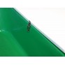 Pramice HELA se dvěma schránkami, 400 x 155 cm, zelená